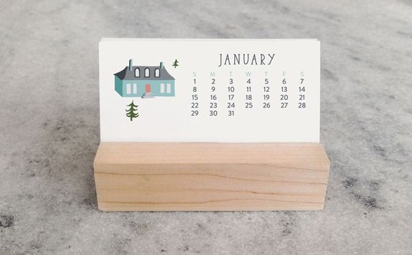 in lịch tết độc đáo - ấn tượng